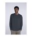 Mens Otis Long-sleeved T-shirt Dark Grey Animal-1
