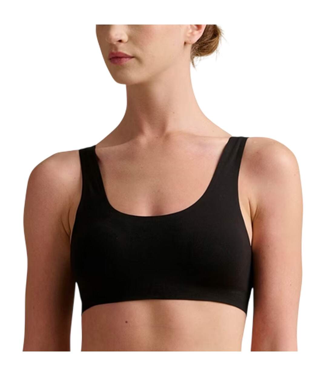 Womens/ladies Structured Scoop Neck Bralette Black Wolford-4
