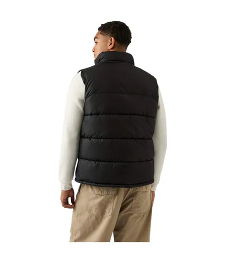 Mens Quilted Gilet Black Reebok