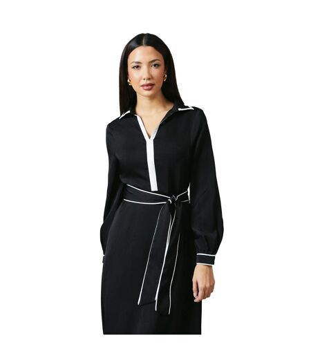 Robe mi-longue femme monochrome Principles