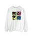 Disney Sweatshirt Mickey Mouse Pop Art Femmes/Dames (Blanc) - UTBI29133-1