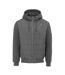 Mens Polyester Long-sleeved Hybrid Jacket Charcoal Firetrap-1