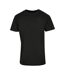 T-shirt Basic Homme Noir Build Your Brand-1
