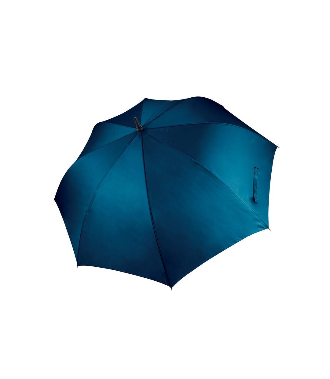 Grand parapluie uni adulte unisexe taille unique bleu marine Kimood-1