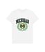 T-shirt Motif/style Université De Michigan Wreath Adulte Blanc Park Fields-1
