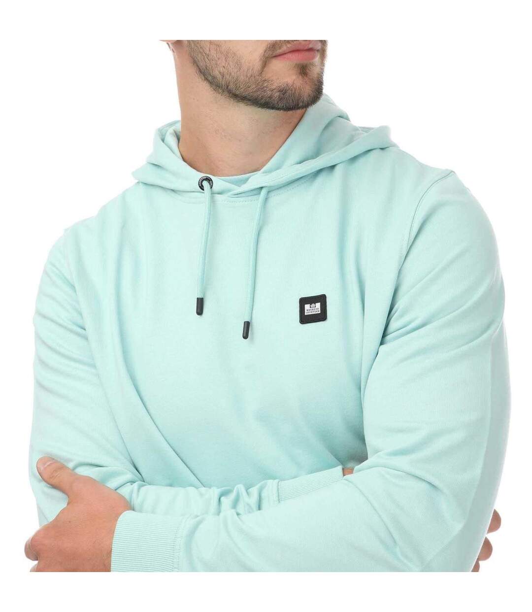 Mens sirrocco hoodie aqua Weekend Offender-3