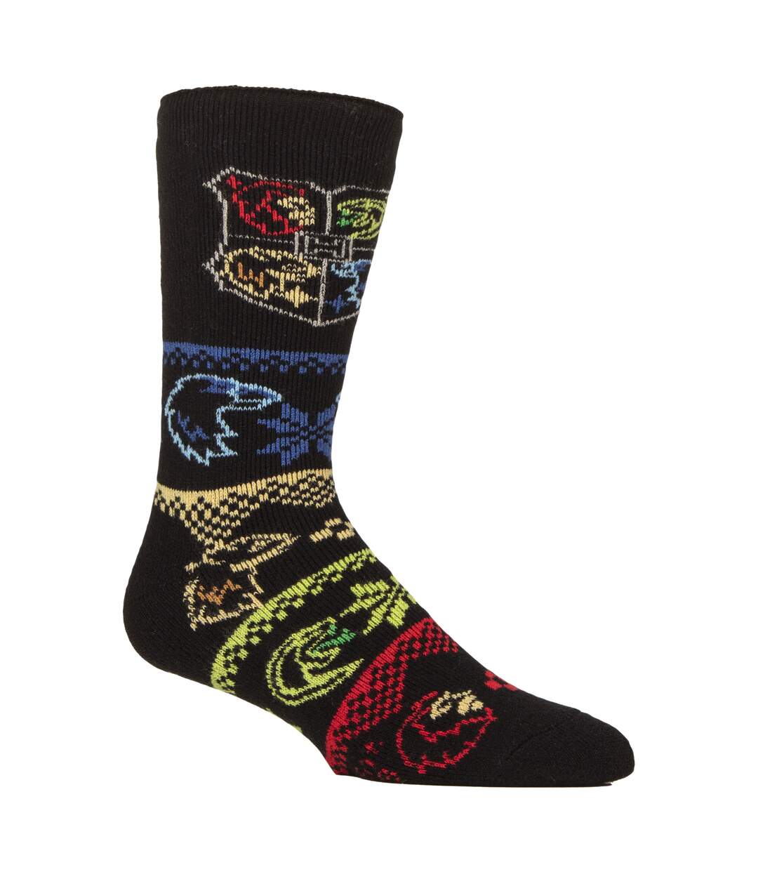 Mens Thermal Harry Potter Patterned Socks For Winter-1