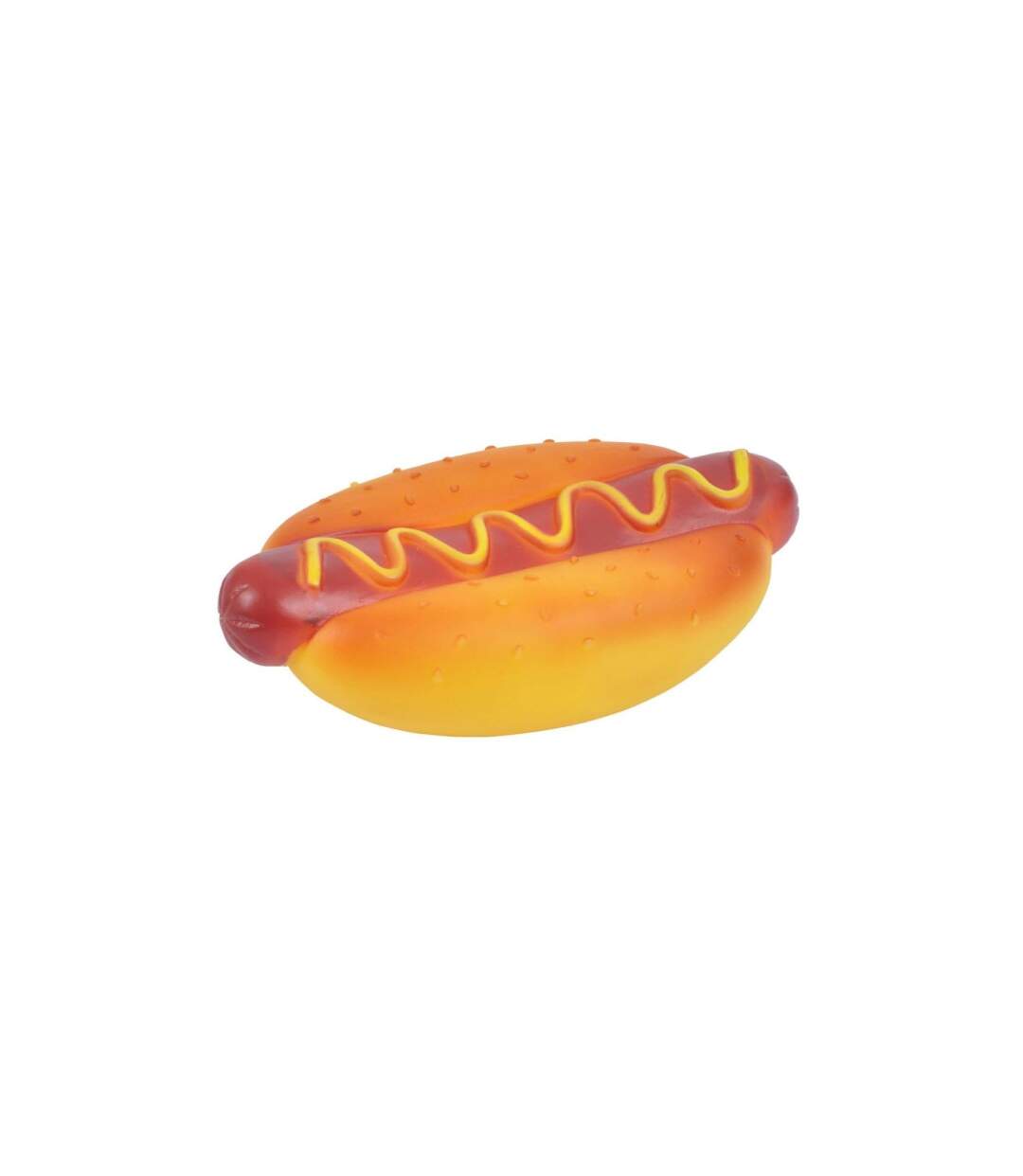 Jouet pour Chien Hot Dog 15cm Orange-1