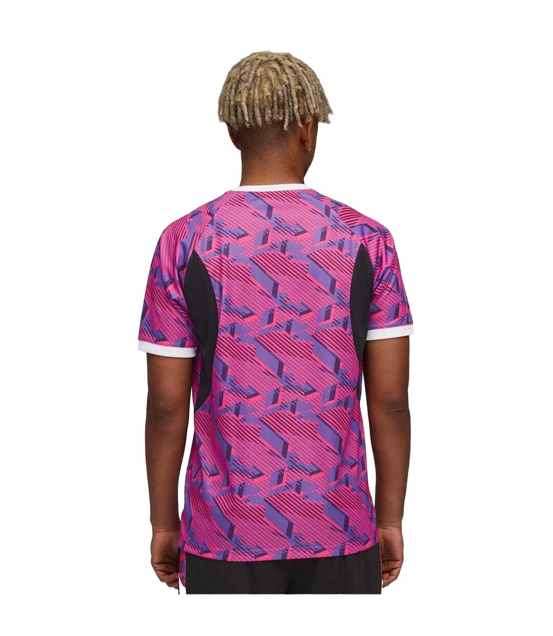 Mens English Premier League Football Shirt Purple Black Puma-4