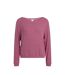 Womens/ladies Lydia Long-sleeved Sweatshirt Heather Rose CCDK Copenhagen-2