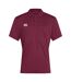 Mens Club Dry Polo Shirt Maroon Canterbury-1