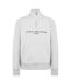 Mens Logo Mock Neck Sweatshirt Grey Tommy Hilfiger-1