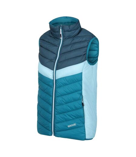 Womens/ladies Harrock Ii Baffled Gilet Gulfstream Reflecting Lake Regatta
