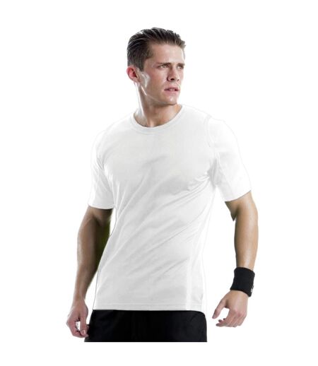 Gamegear® Cooltex® Short Sleeved T-Shirt / Mens Sportswear (White/White)
