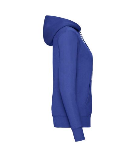 Sweat À Capuche Classic Femme Bleu Roi Fruit Of The Loom