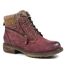 Bottines Benson Femme Bordeaux Lunar-1