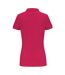 Asquith & Fox Womens/Ladies Plain Short Sleeve Polo Shirt (Hot Pink)