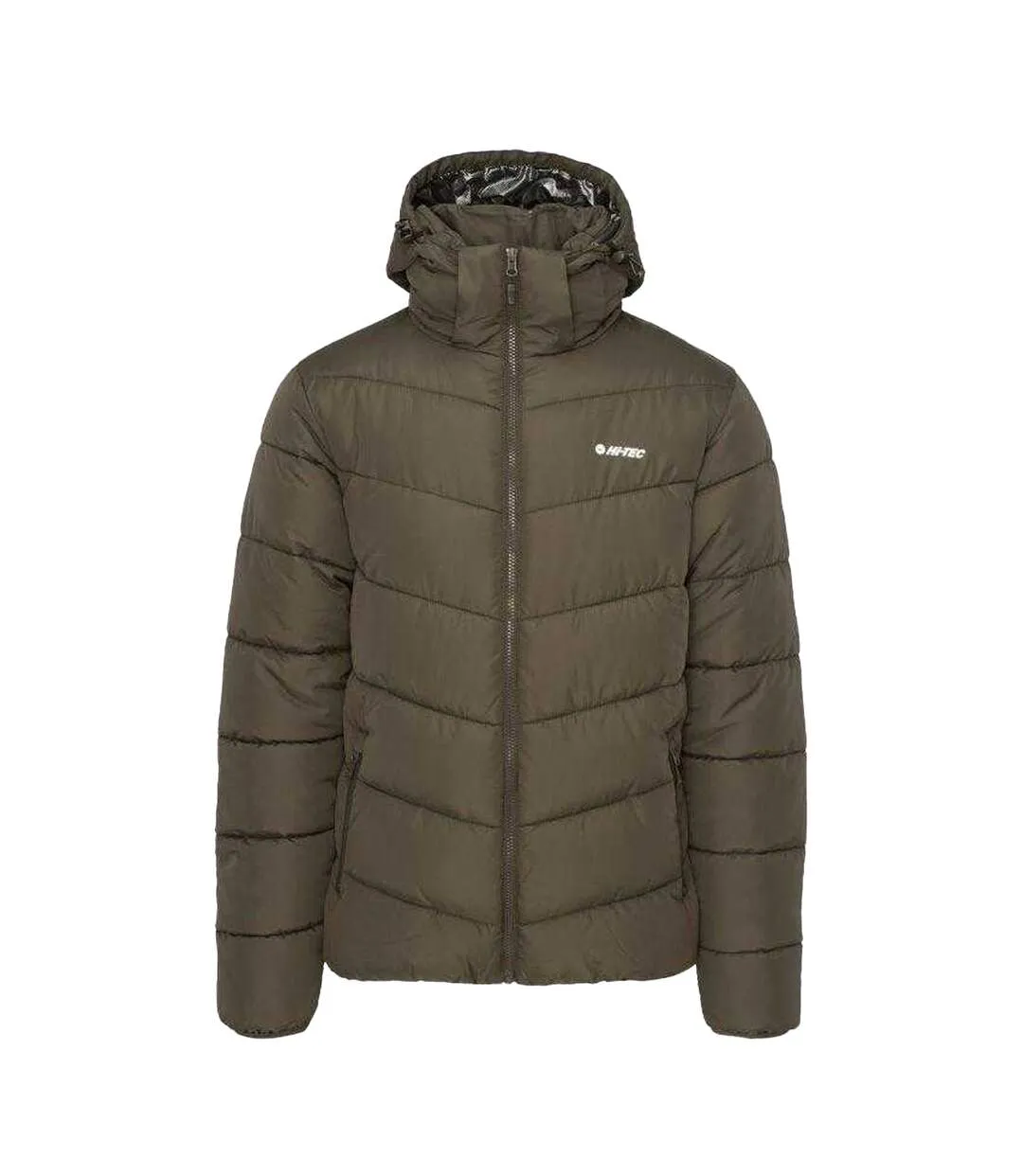 Doudoune Motif/style Hiver Varmi Homme Vert Hi-Tec-2
