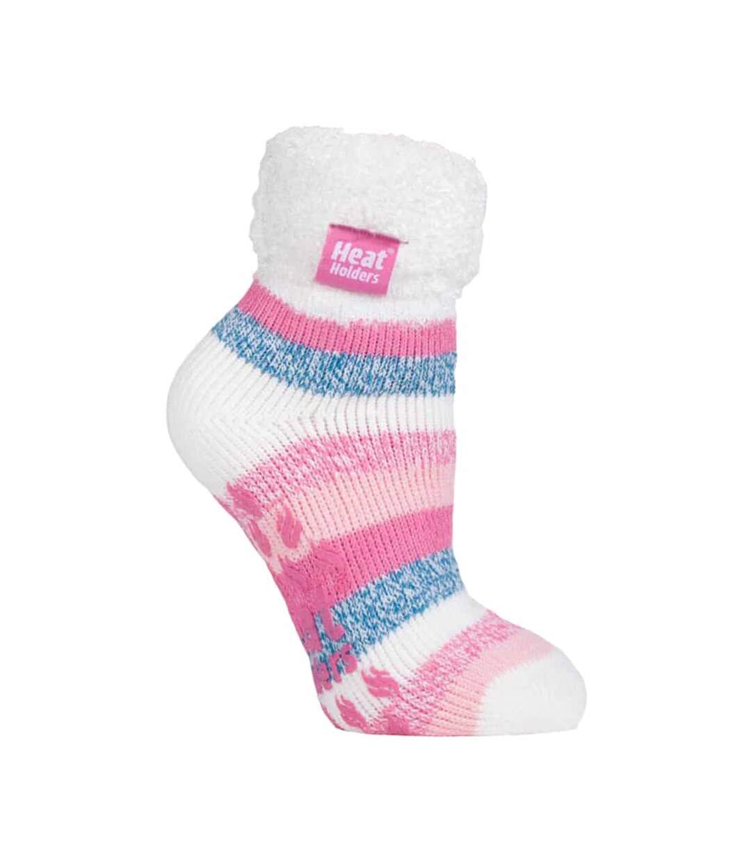 Chaussettes de Lit Femme Thermiques Antidérapantes-1