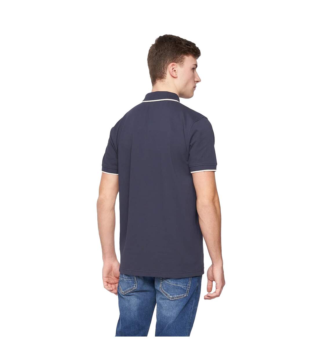 Polo Wilkins Homme Bleu Marine Duck And Cover-3