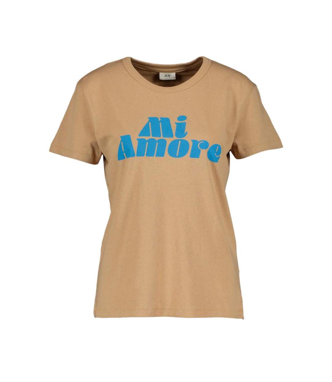 T-shirt marron/bleu femme jdy 15311702-1