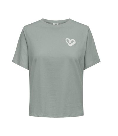 T-Shirt vert femme jdy felisa towel - l