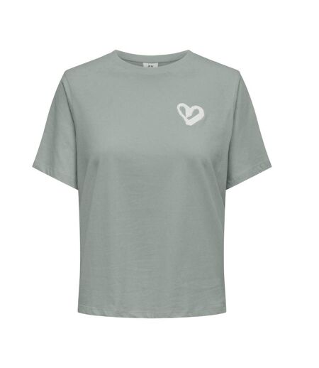 T-Shirt vert femme jdy felisa towel - l