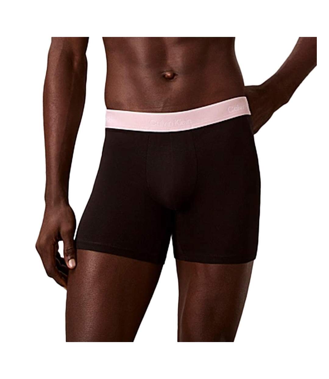 X3 boxers noir homme calvin klein jeans boxer brief-2