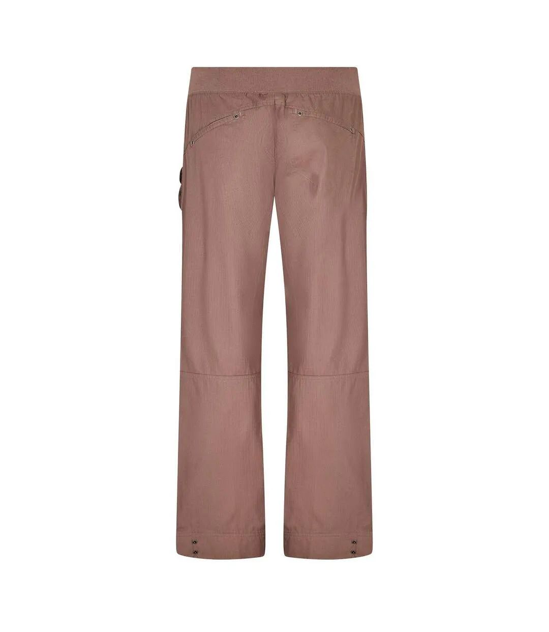 Womens/ladies Woven Relaxed Fit Walking Trousers Brown Puma-2