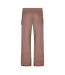 Womens/ladies Woven Relaxed Fit Walking Trousers Brown Puma-2