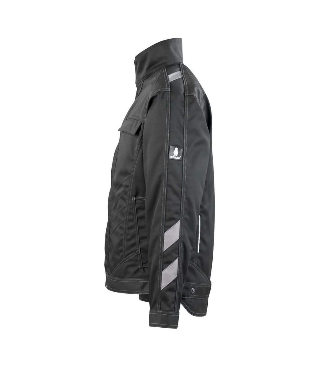 Mens Unique Mainz Work Jacket Black Mascot-3