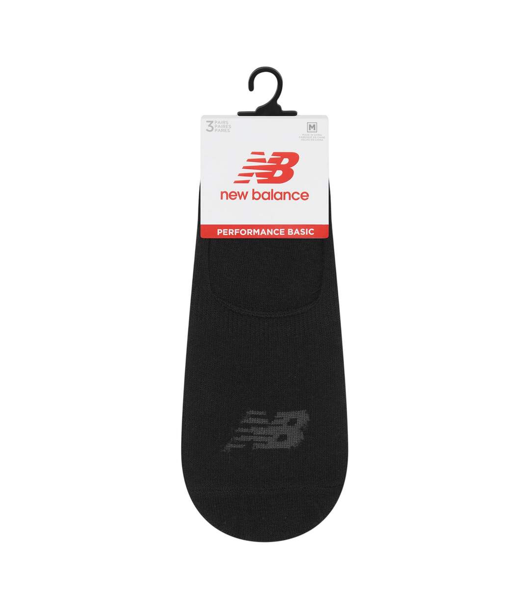 Lot De 3  Socquettes Discrètes Adulte Noir New Balance-2