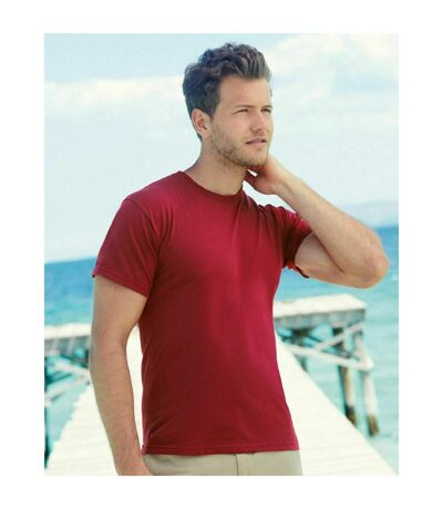 T-shirt Original Homme Rouge Fruit Of The Loom