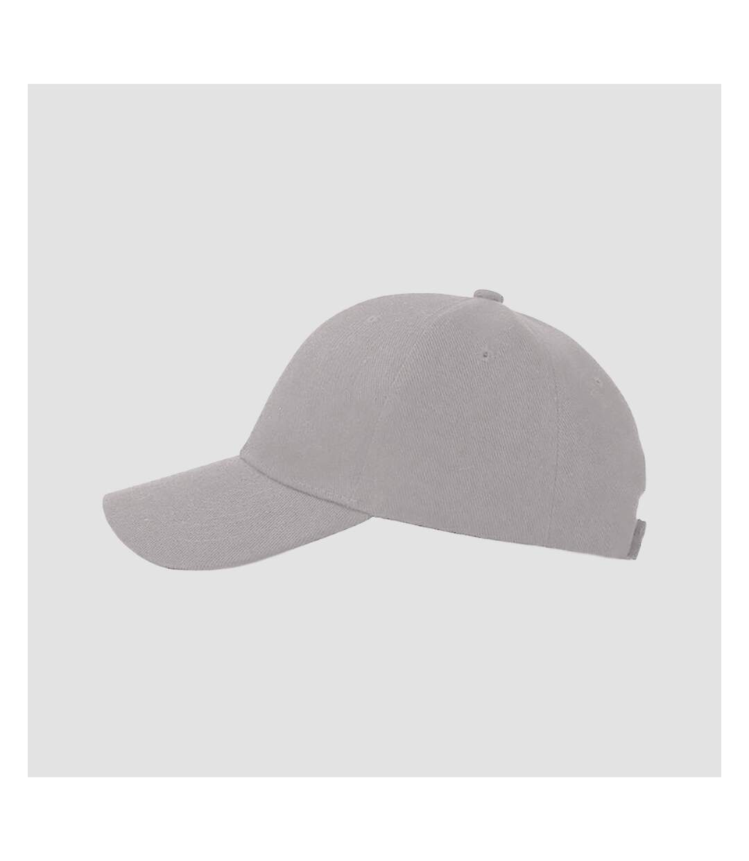 Lot de 2  casquettes unies adulte blanc Result