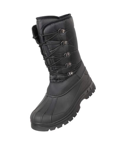 Mountain Warehouse Mens Plough Ski Boots / Snow Boots (Black) - UTMW2119