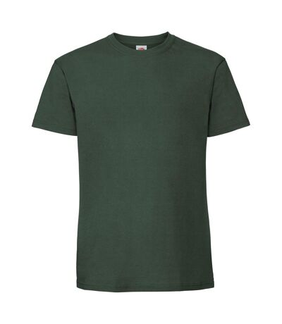 Fruit Of The Loom - T-shirt Ringspun Premium - Homme (Vert bouteille) - UTPC3033
