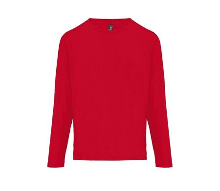 T-shirt manches longues FEMME - 04443 - rouge