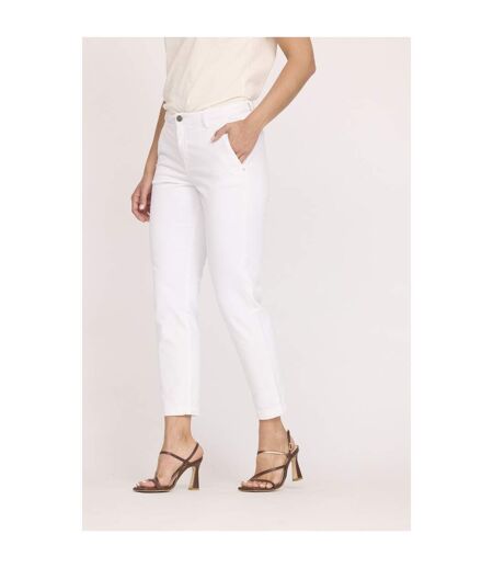 Pantalon coton slim JEMILA CR