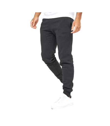 Pantalons De Jogging Mayview Homme Noir Charbon Bleu Marine Crosshatch