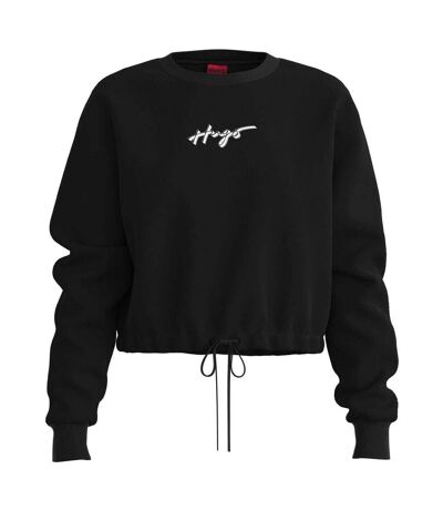 Sweat Delive Femme Noir Hugo