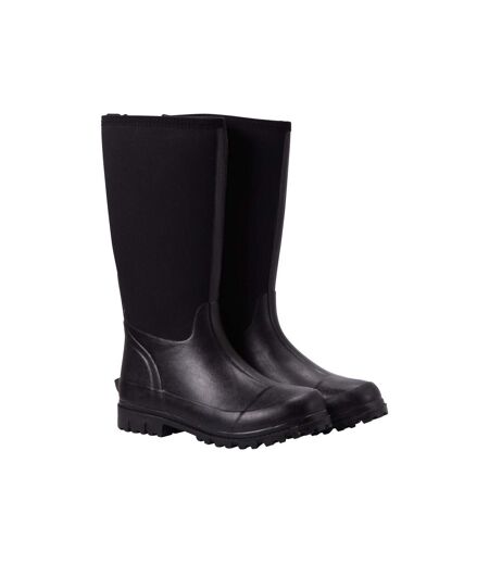 Mountain Warehouse Womens/Ladies Mucker Neoprene Calf Boots (Black) - UTMW1108