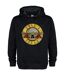 Unisex adult drum guns n roses hoodie black Amplified