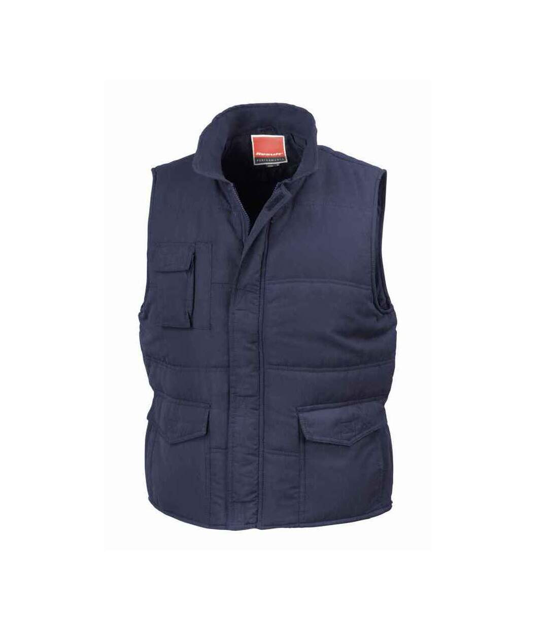 Veste sans manches promo homme bleu marine Result