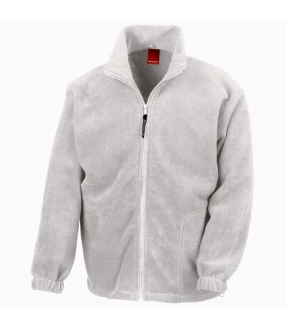 Result Mens Polartherm Fleece Jacket (White) - UTPC6643