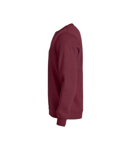 Clique Unisex Adult Basic Round Neck Sweatshirt (Burgundy) - UTUB177