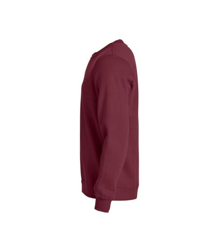 Sweat basic adulte bordeaux Clique