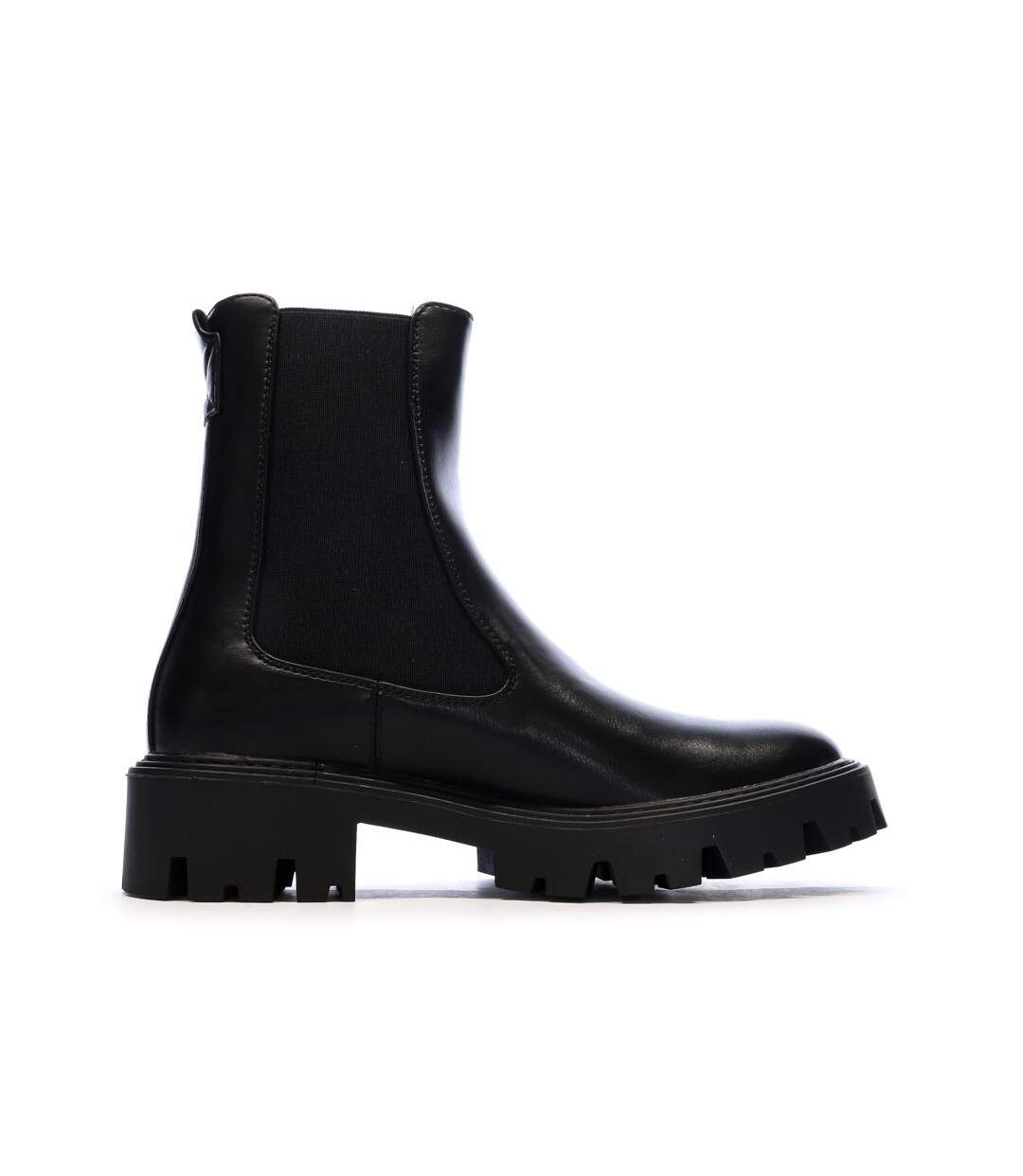 Bottines noires femme only betty-2