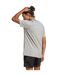 T-shirt Style 3 Rayures Essentials Homme Argenté Gris Adidas-3