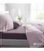 Drap housse - 100x220 - violet prune - T1-FS100-1