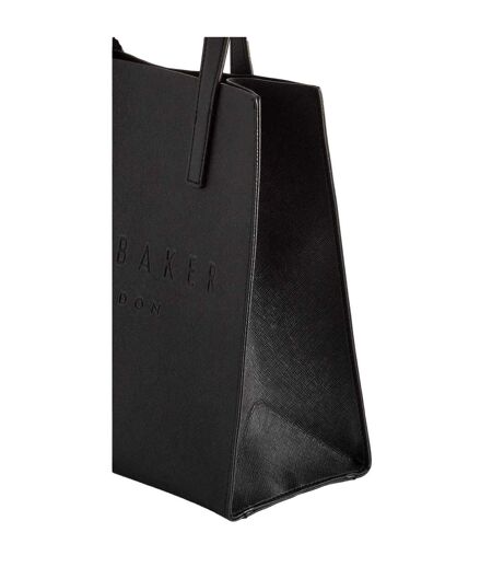 Sac De Courses Motif/style Logo Soocon Taille Unique Noir Ted Baker